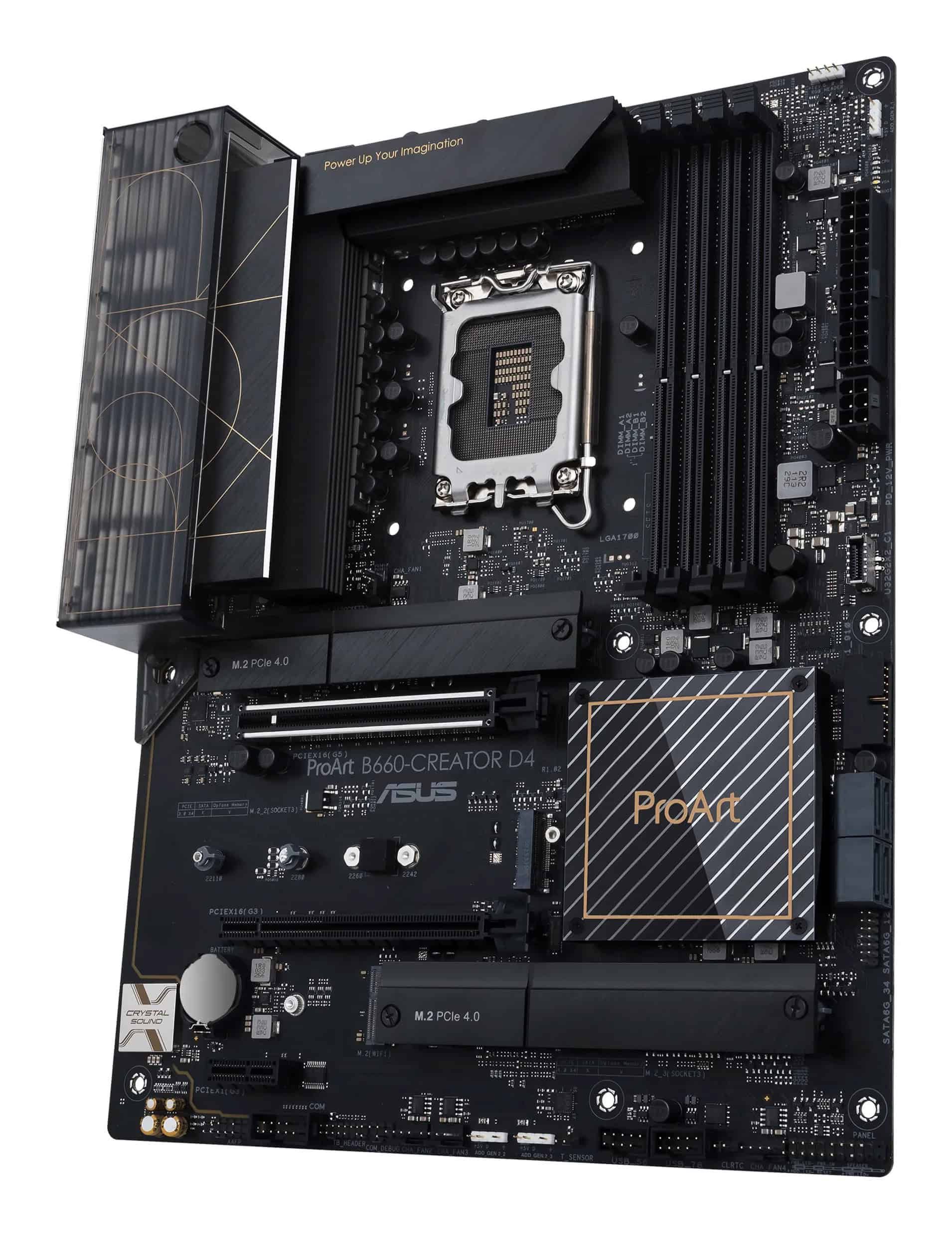 ASUS PROART B660-CREATOR D4 LGA1700 ATX (90MB19F0-M1EAY0) thumbnail