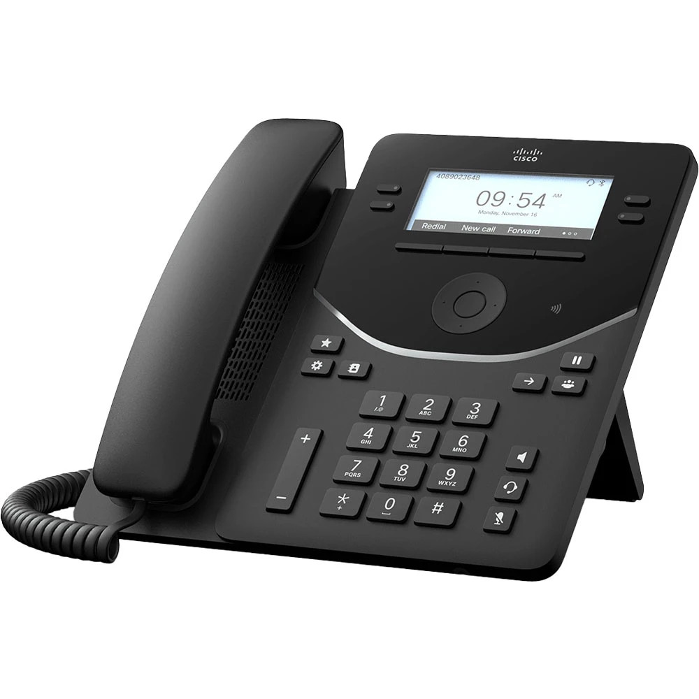 Cisco Desk Phone 9851 Carbon Black (DP-9851-K9=) thumbnail