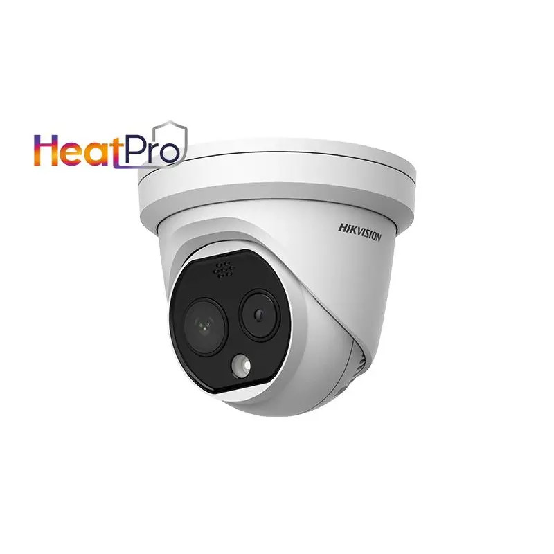 Hikvision DeepinView Thermographic Turret Body Temperature Measurement Camera DS-2TD1217B- (DS-2TD1217B-6/PA) thumbnail