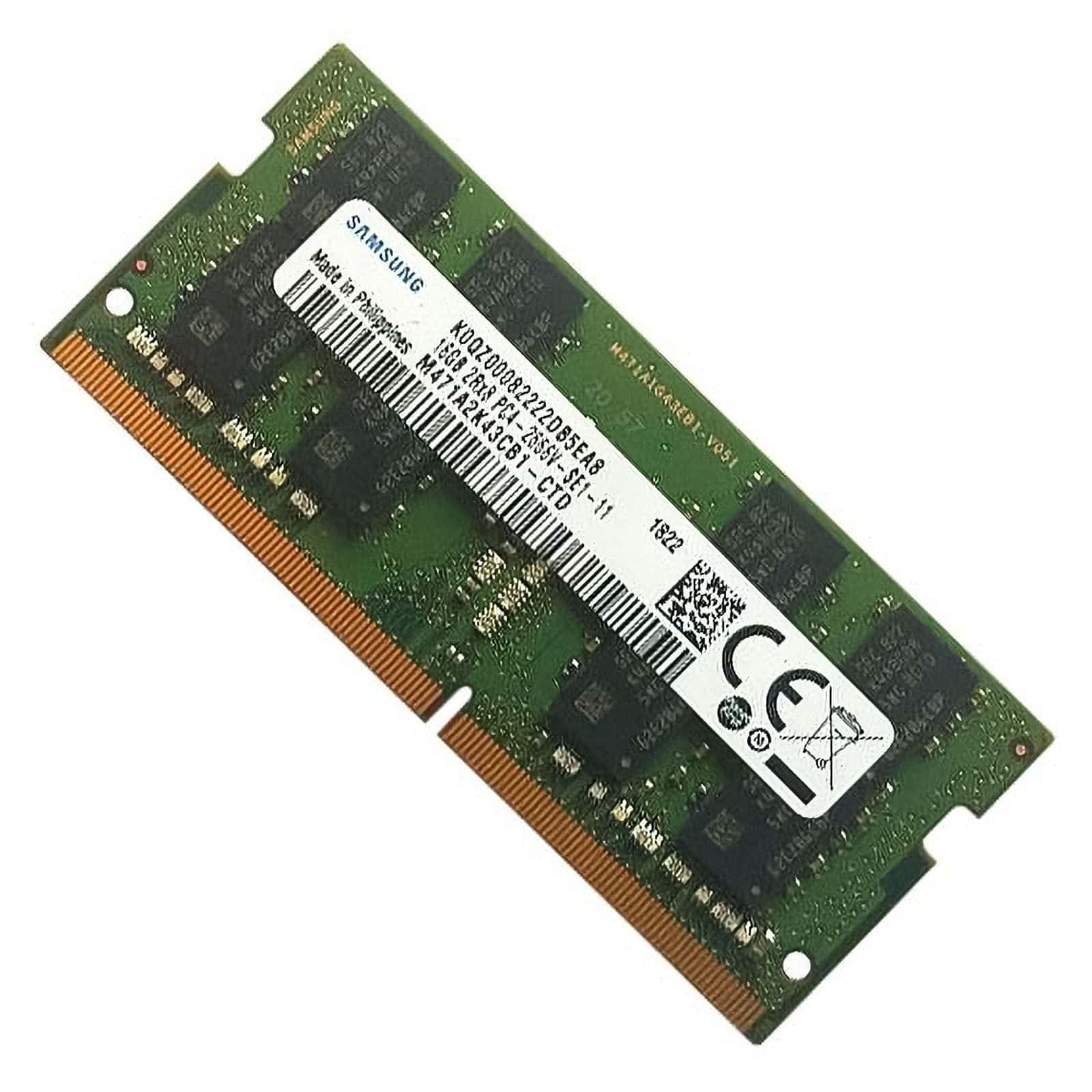 Samsung M471A2K43CB1-CTD 16 GB Memory Module - DDR4 SDRAM - 2666 MHz - 260 Pin - 1.2 Volts - SO-DIMM (M471A2K43CB1-CTD) thumbnail