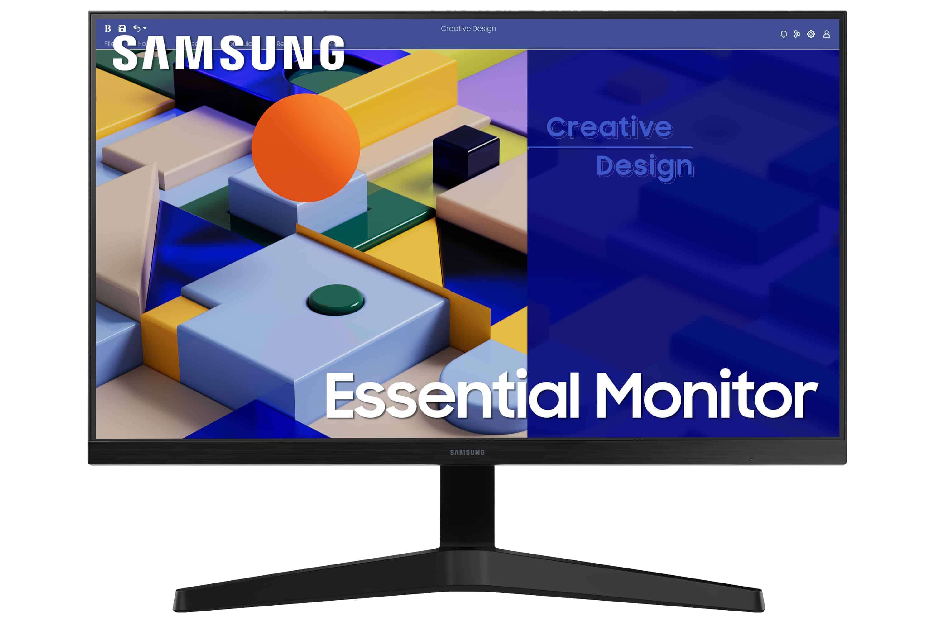 Samsung S27C312EAU 68,6 cm (27) 1920 x 1080 Pixels Full HD LED Zwart (LS27C312EAUXEN) thumbnail