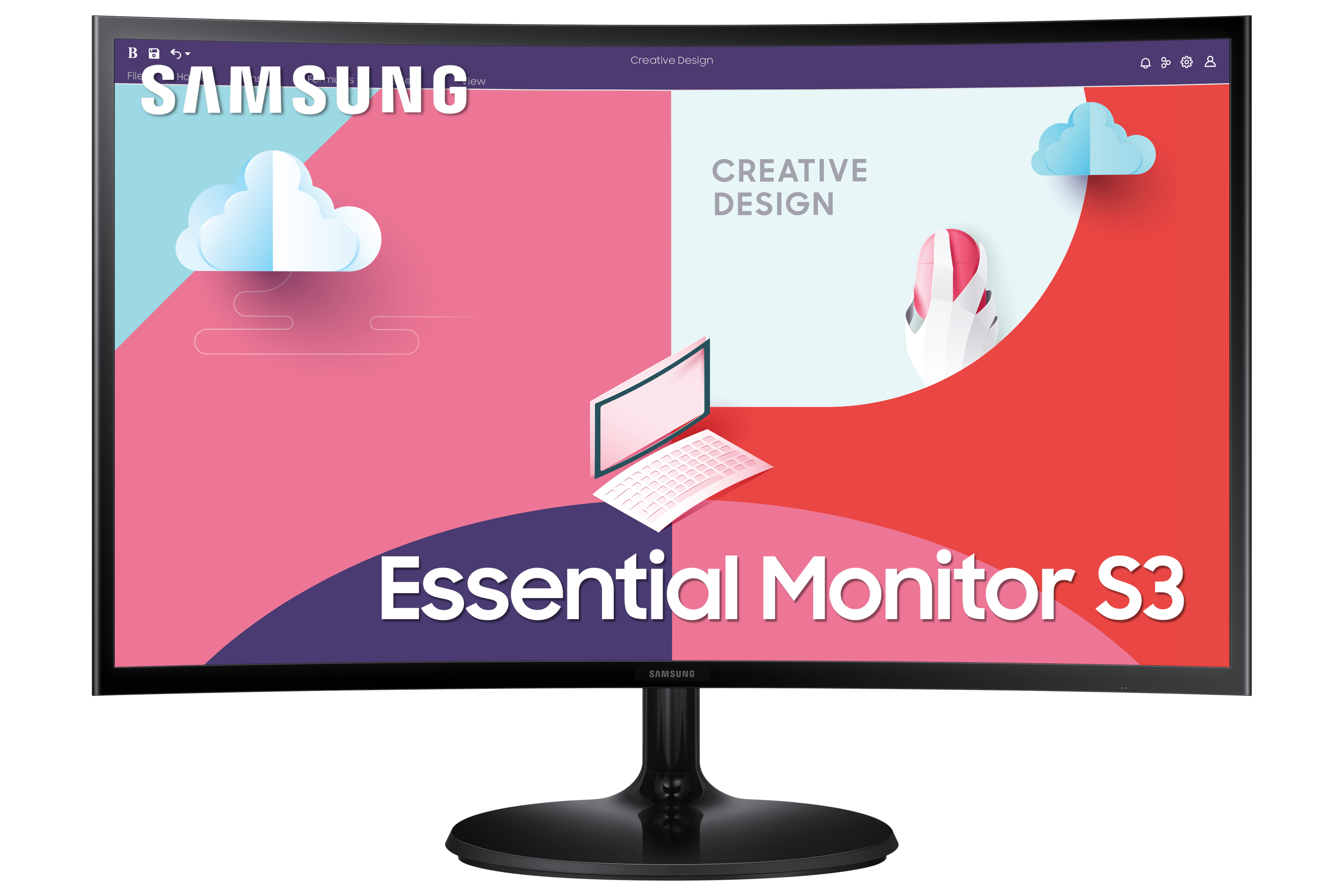 Samsung 27" Essential Monitor S3 S36C FHD (LS27C364EAUXEN) thumbnail