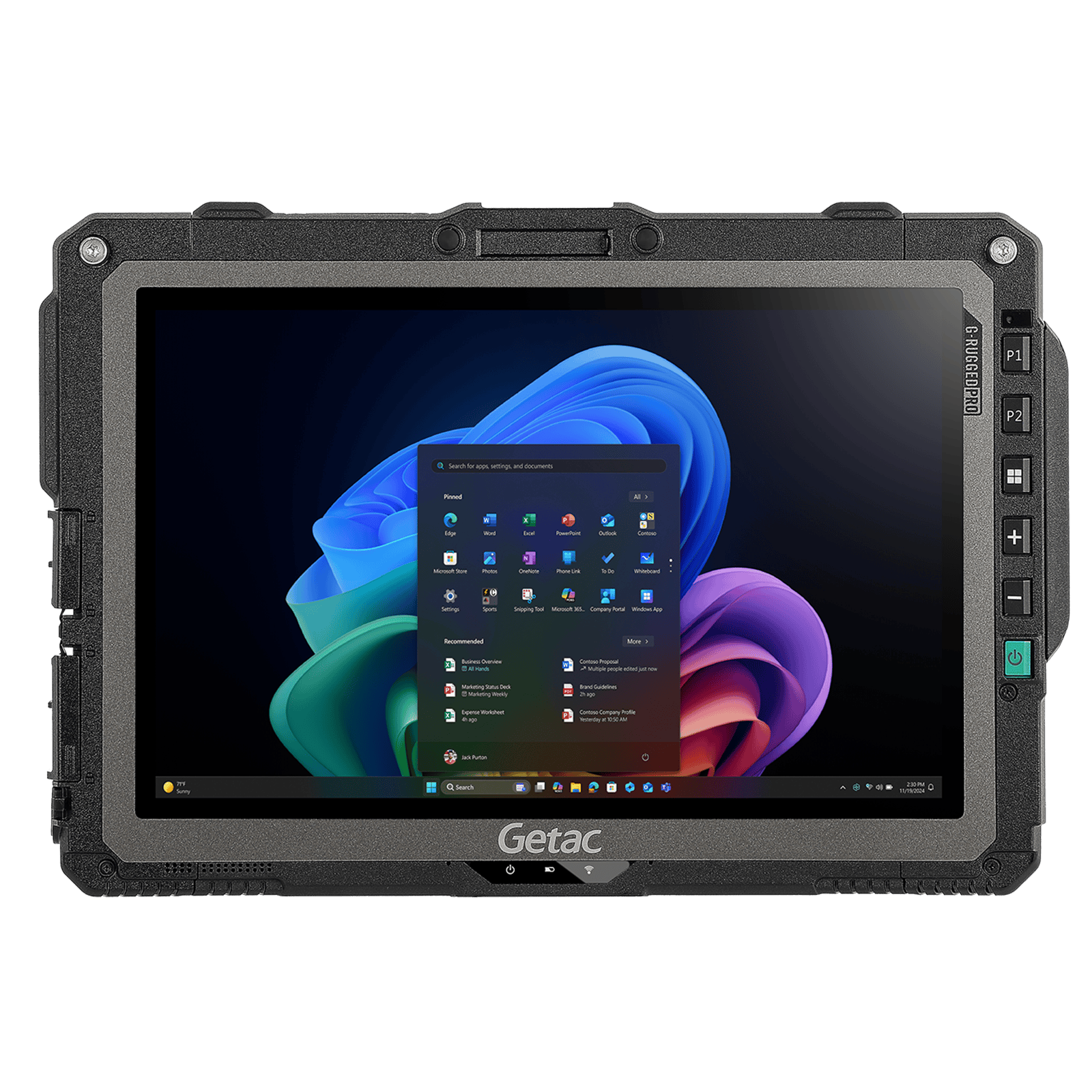 Getac UX10G5, 25,7cm (10,1''), Camera, front camera, USB, BT, WLAN, SSD, Win. 11 Pro (UW3764VIXDXX) thumbnail