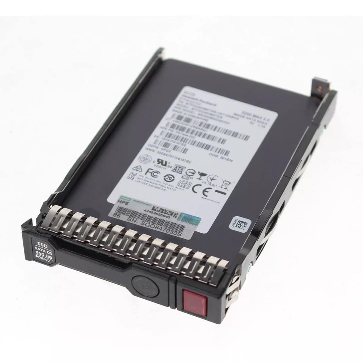 HP 960GB SATA 6G SFF SC DSS SSD (869580-001-RFB) thumbnail