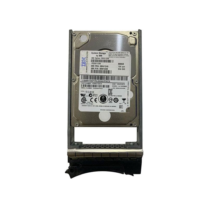 Lenovo IBM 900GB 10K U/min 6GB SAS 6.4cm 2.5 HDD für DS3524 (00W1236) (00W1236) thumbnail