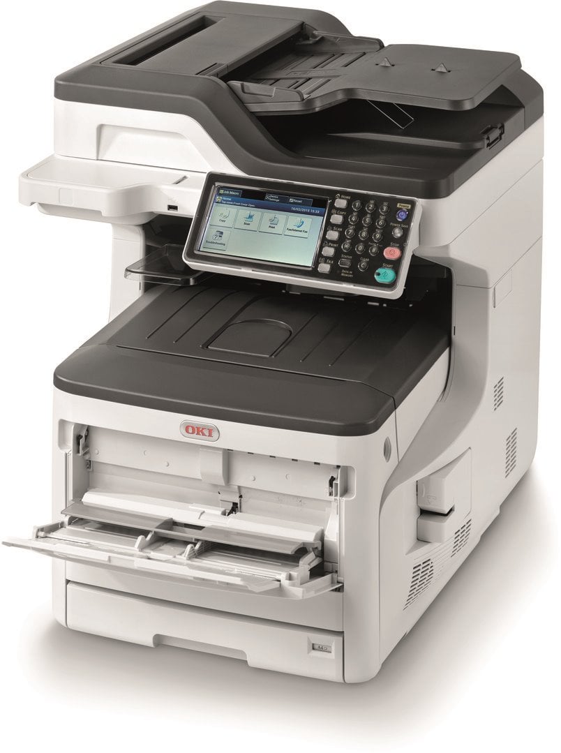 OKI MC883dn - Multifunktionsdrucker - Farbe - LED - A3 (297 x 420 mm) (Original) - A3 (Medien) - bis zu 35 Seiten/Min. (Kopieren (45850304) thumbnail