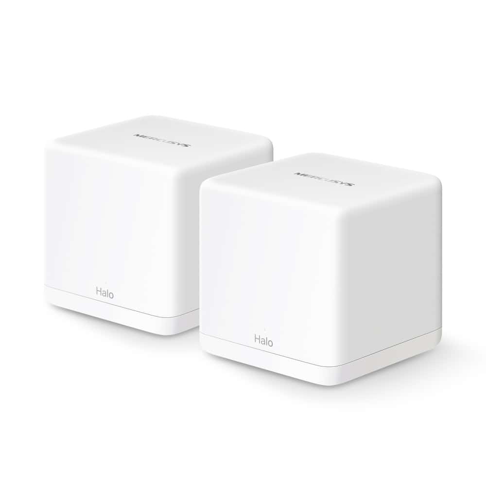 TP-Link Mercusys WL-Router Halo H1500X Home Mesh WiFi System 2-Pack (Halo H1500X(2-pack)) (HALO H1500X(2-PACK)) thumbnail