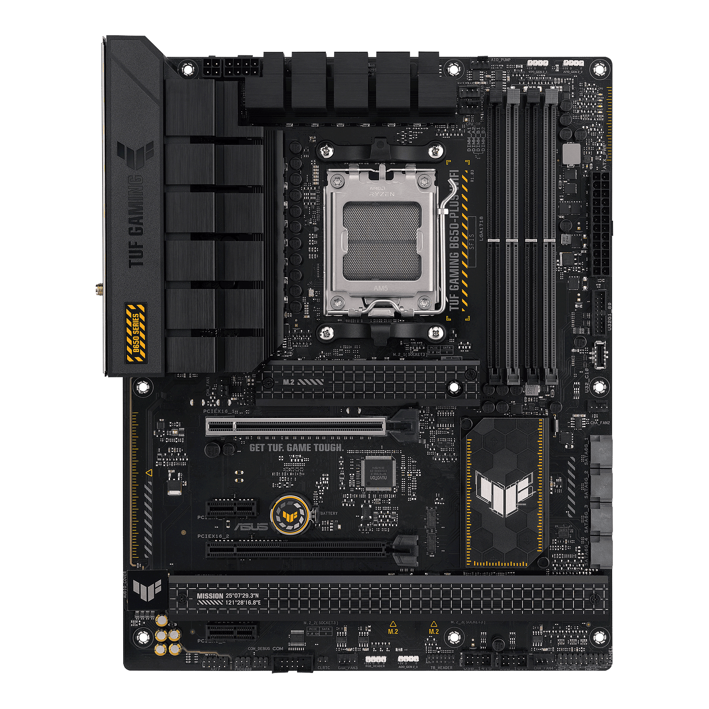ASUS TUF GAMING B650-PLUS Mainboard Sockel AM5 (DS 90MB1BY0-M0EAY0) thumbnail