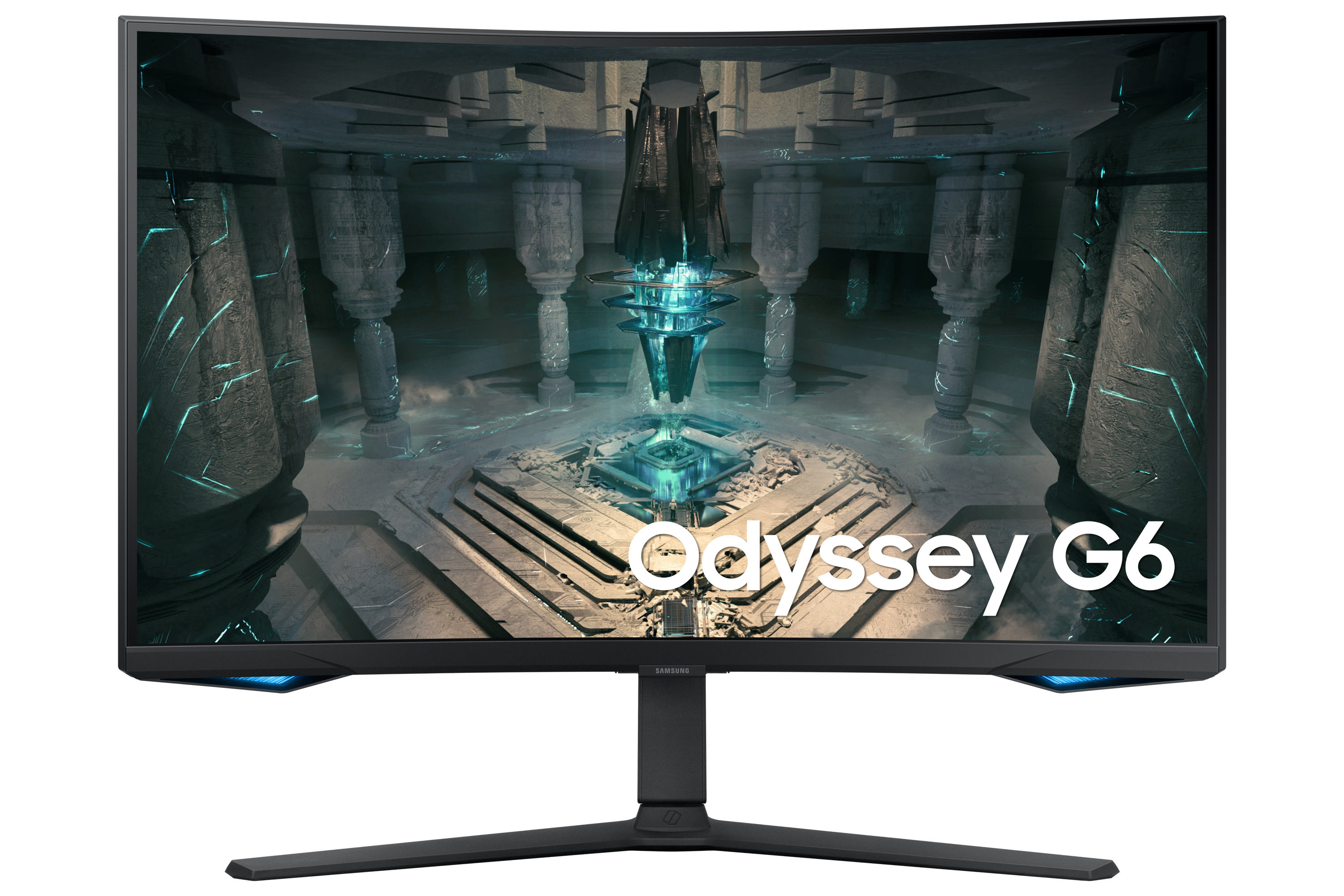 Samsung Odyssey G6 G65B computer monitor 81,3 cm (32) 2560 x 1440 Pixels Quad HD LED Zwart (LS32BG650EUXEN) thumbnail