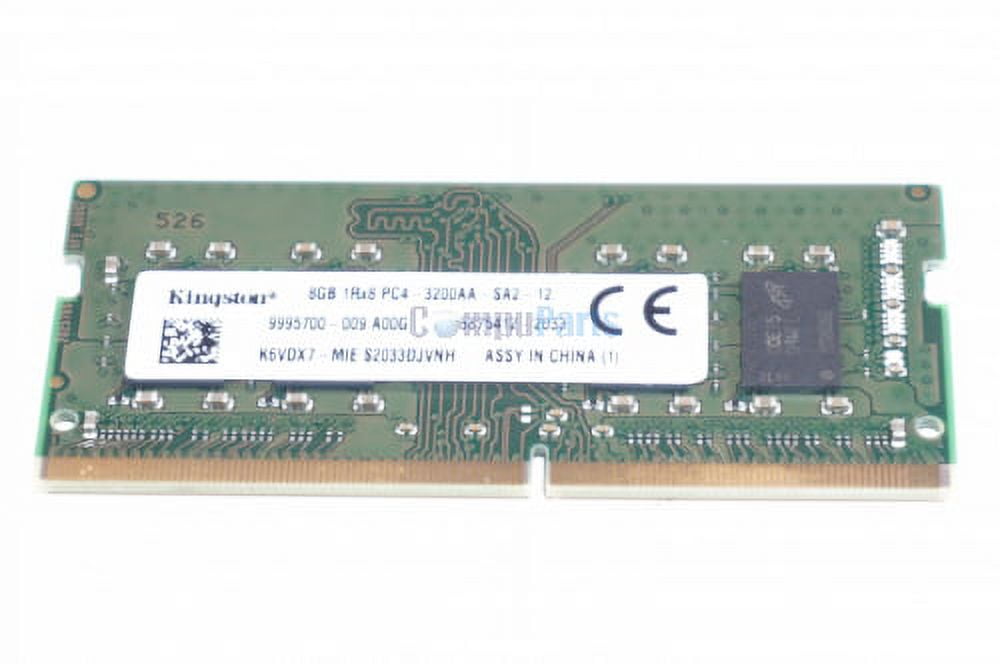 Dell 8GB 1RX8 DDR4 3200MHz CL22 1.2V 260-pin SO-DIMM Laptop Memory Module (K6VDX7-MIR) thumbnail