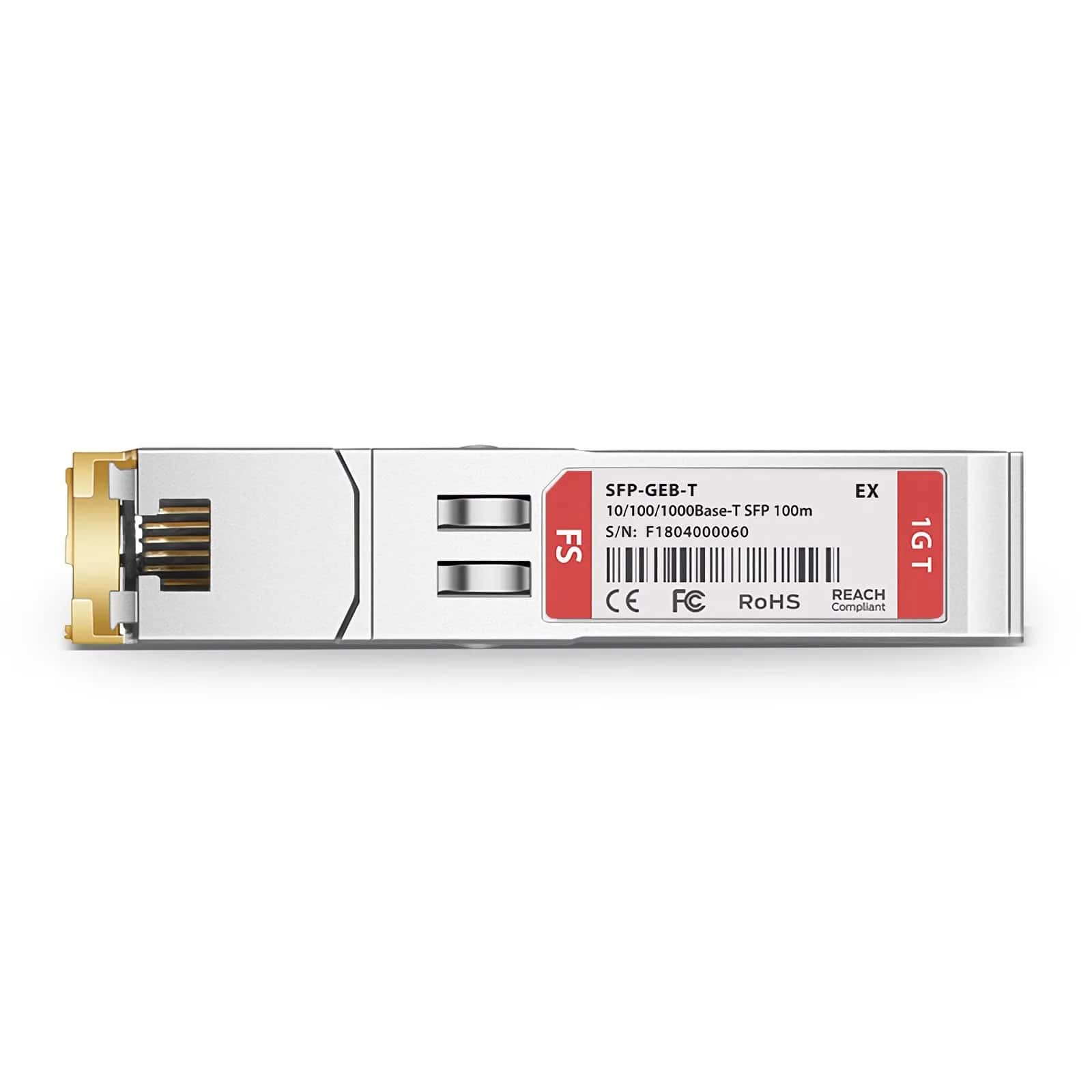 Extreme Networks 10/100/1000BASE-T SFP HI MODULE CAT5 CABLE 100M LINK RJ45 (10070H) thumbnail