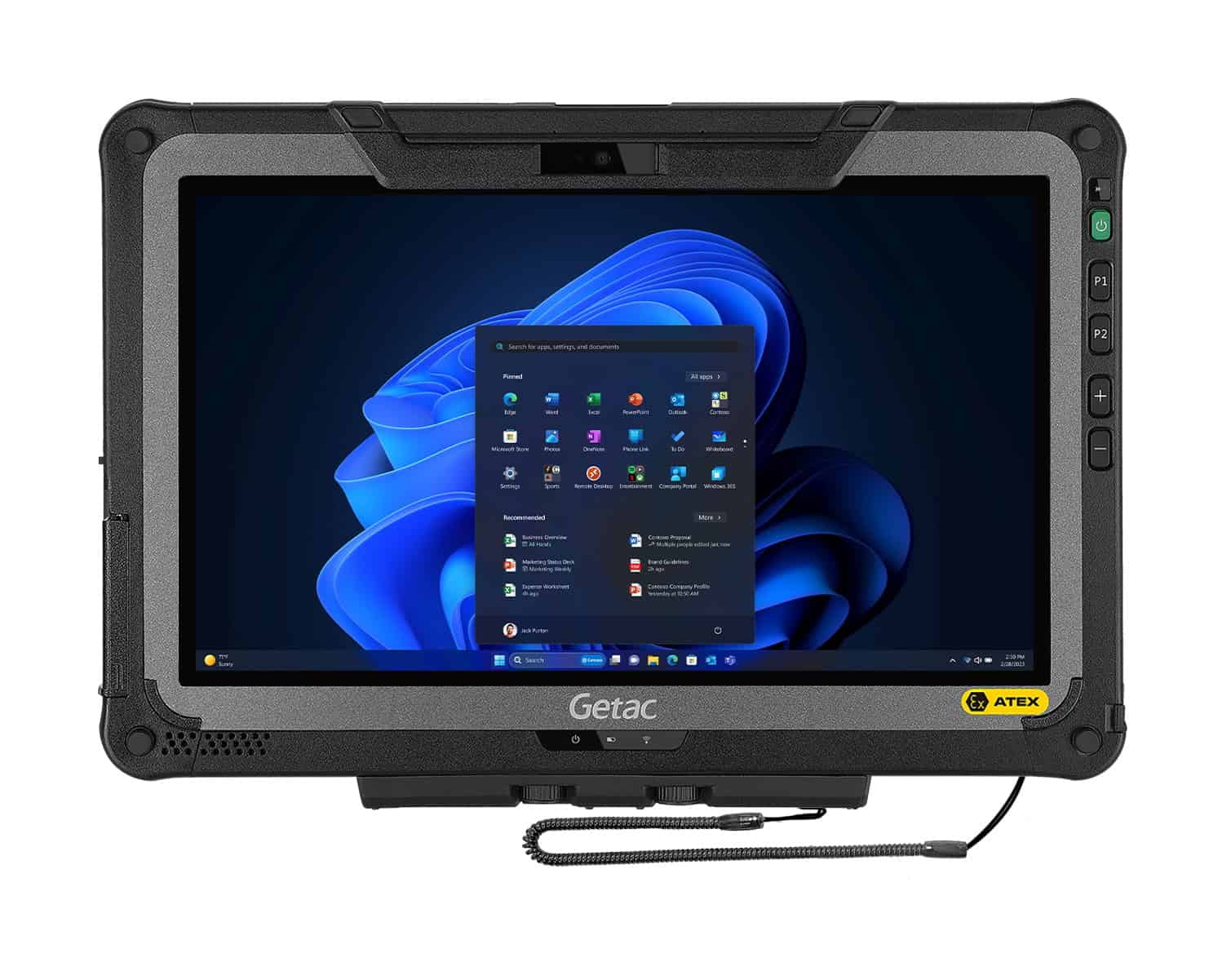 Getac F110G7-EX i7-1355U 11.6in Webcam ATEX W1 (FTBQ64TI1LXX) thumbnail