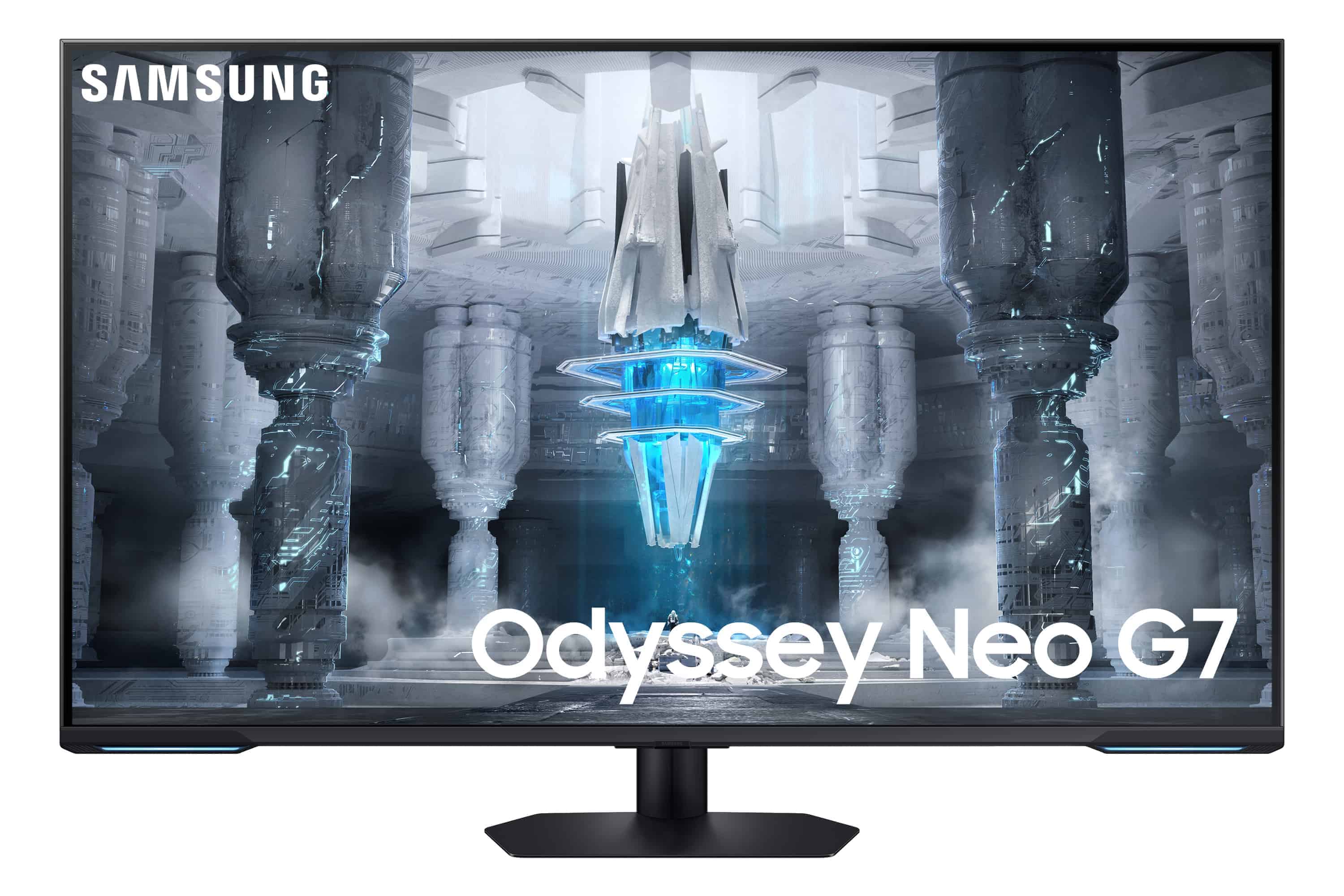 Samsung Odyssey Neo G7 109,2 cm (43") 3840 x 2160 Pixels 4K Ultra HD LED Wit (LS43CG700NUXEN) thumbnail