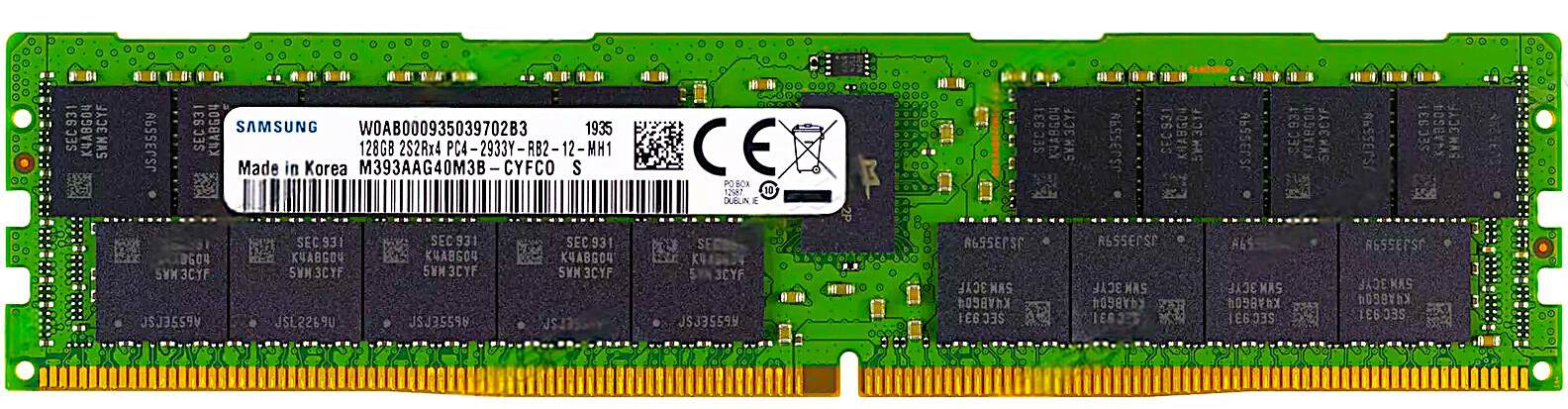 LENOVO 128GB (1*128GB) 2S2RX4 PC4-23400Y-R DDR4-2933MHZ RDIMM (02JG082) thumbnail