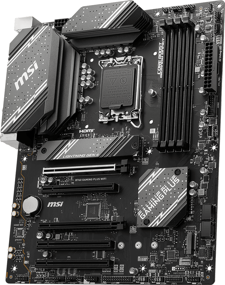 MSI B760 Gaming Plus WIFI (DS 7D98-007R) thumbnail