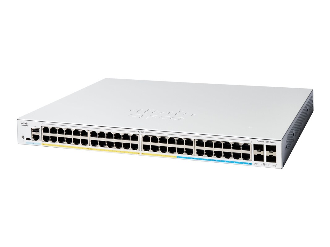 Cisco Refurb/Catalyst 1300 48-port GE (C1300-48T-4G-RF) thumbnail