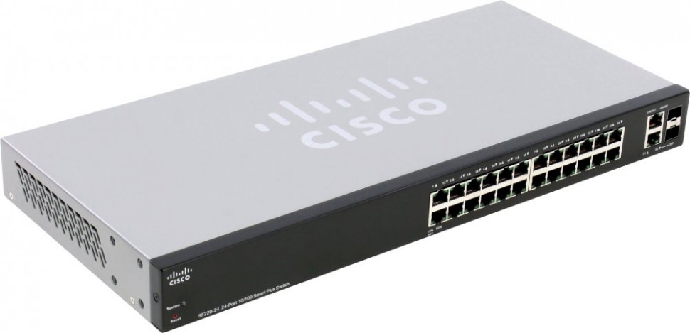 Cisco Refurb/SF220-24 24-Port 10/100 Smart Swi (SF220-24-K9-UK-RF) thumbnail
