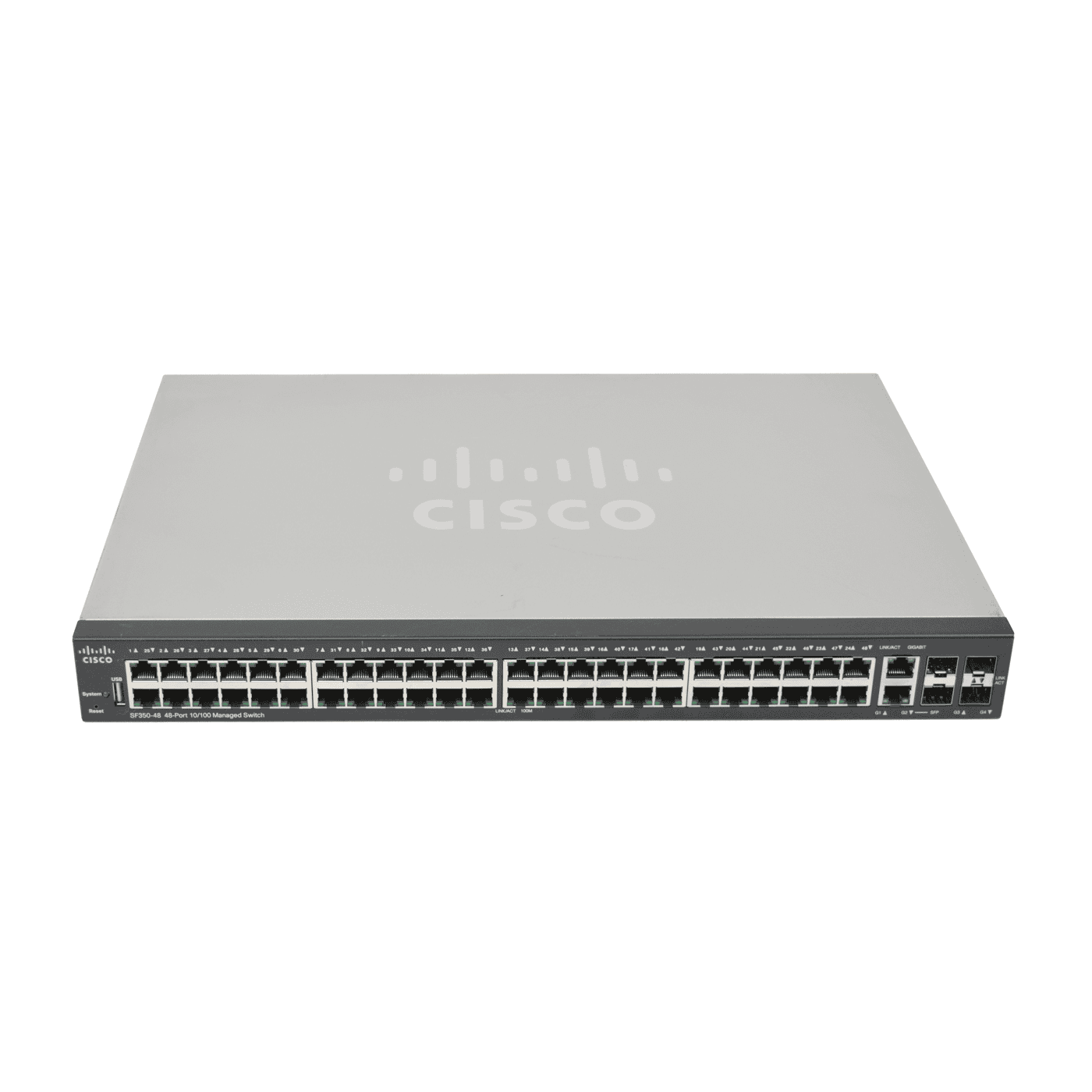 Cisco Refurb/SF350-48 48Pt 10/100 Managed (SF350-48-K9-EU-RF) thumbnail
