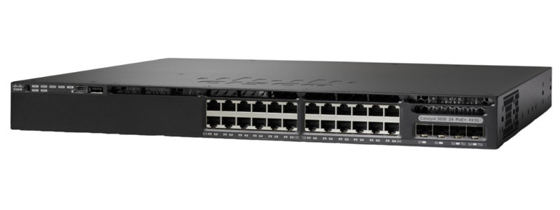 Cisco Refurb/Cat 3650 48p Full PoE 4x10G IP (WS-C3650-48FQ-S-RF) thumbnail