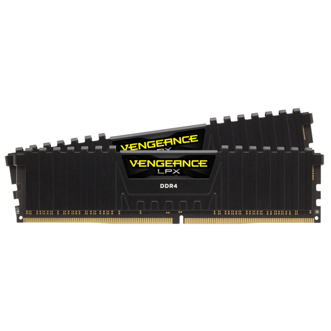 CORSAIR VENGEANCE LPX BLACK 8GB PC4-21300U DDR4-2666MHZ UDIMM (CM4X8GF2666C16K4) thumbnail