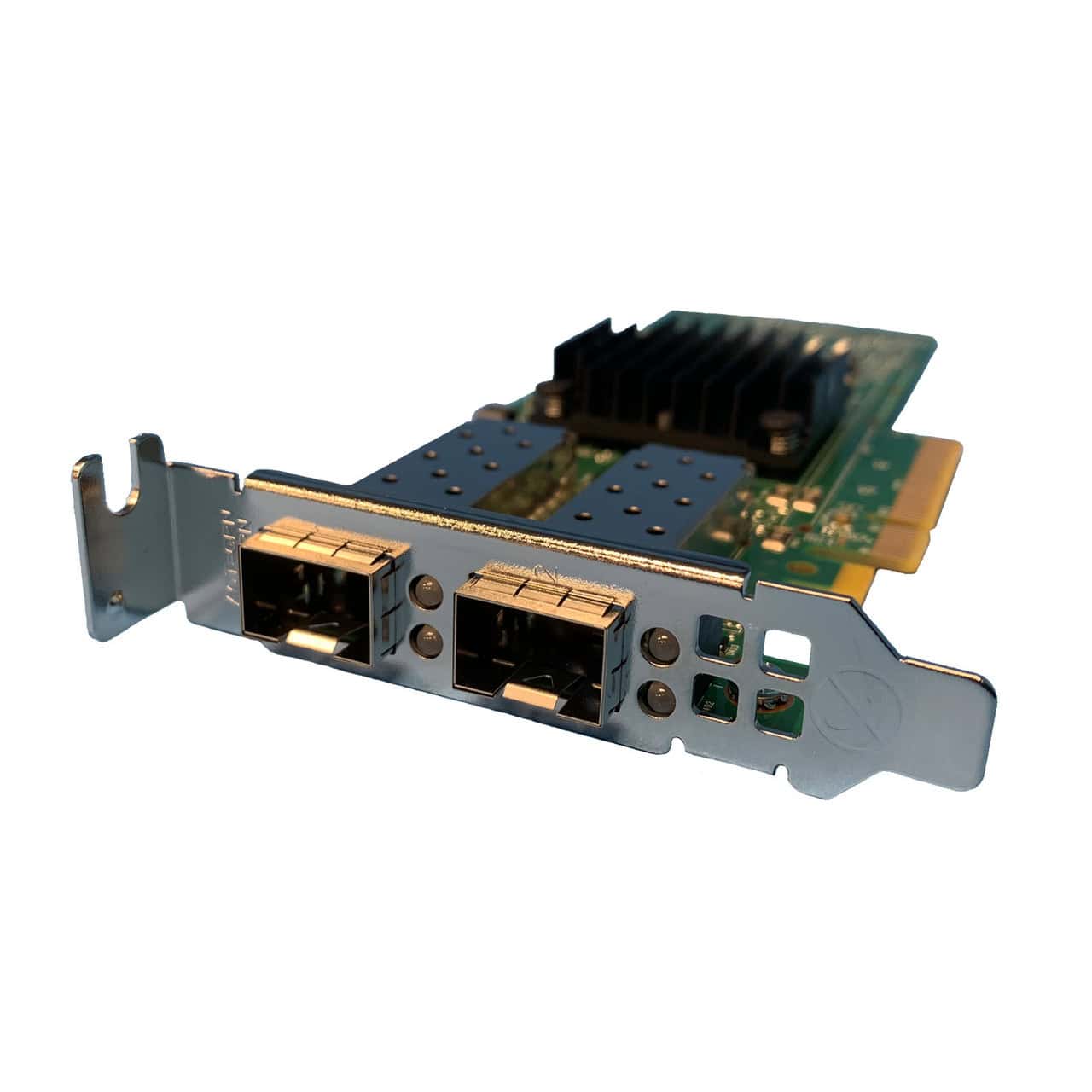 Dell YR0VV Broadcom 57412 10GB Dual Port Network Adapter - Low Profile - Plug-in Card - PCIe 3.0 X8 - SFP Plus (YR0VV) thumbnail