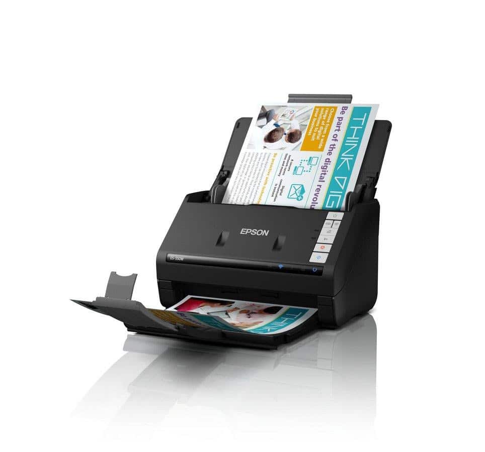 Epson WorkForce ES-550W ADF-scanner 600 x 600 DPI A4 Zwart (B11B287401) thumbnail