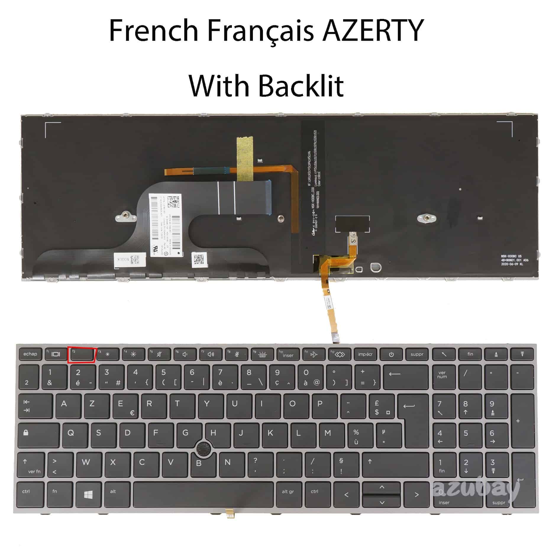 HP SPS-KB CP+PS BL SR DEN (L97967-081) thumbnail