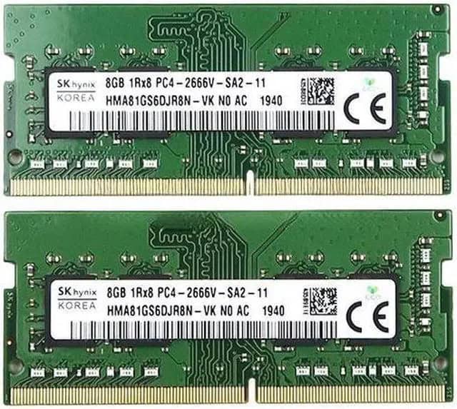HYNIX 8GB (1*8GB) 1RX8 PC4-21300V-S DDR4-2666MHZ SODIMM (HMA81GS6DJR8N-VK) thumbnail