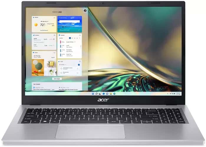 Acer Aspire 3 15 A315-24P-R7GH AMD Ryzen™ 5 7520U Laptop 39,6 cm (15.6") Full HD 16 GB DDR5-SDRAM 512 GB SSD Wi-Fi 6 (802.11ax) Windows 11 Home Zilver (NX.KDEEH.00C) thumbnail