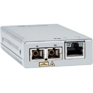 Allied Telesis AT-MMC2000/SC-960 netwerk media converter 1000 Mbit/s 850 nm Multimode Grijs (AT-MMC2000/SC-960) thumbnail