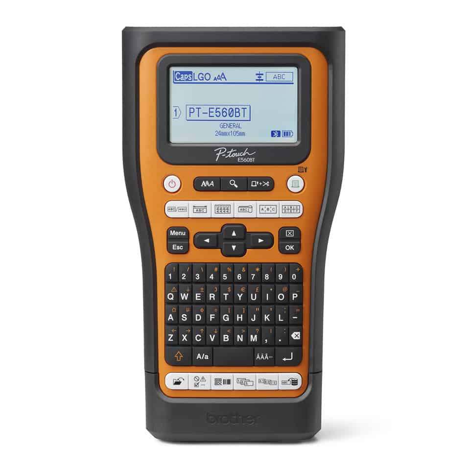 Brother PT-E560BTVP labelprinter Thermo transfer 180 x 180 DPI 20 mm/sec Bedraad en draadloos HSE/TZe Bluetooth QWERTY (PTE560BTVPG5) thumbnail