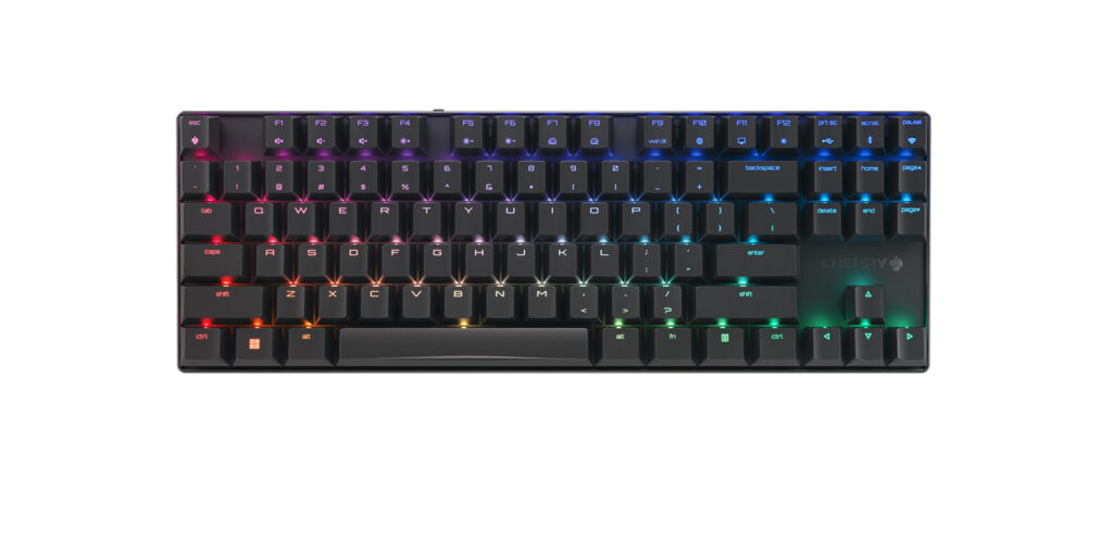 Cherry K33 COMPACT - FS Keyboard - Wireless - QWERTY UK - Black (G8D-24030PAAGB-2) thumbnail