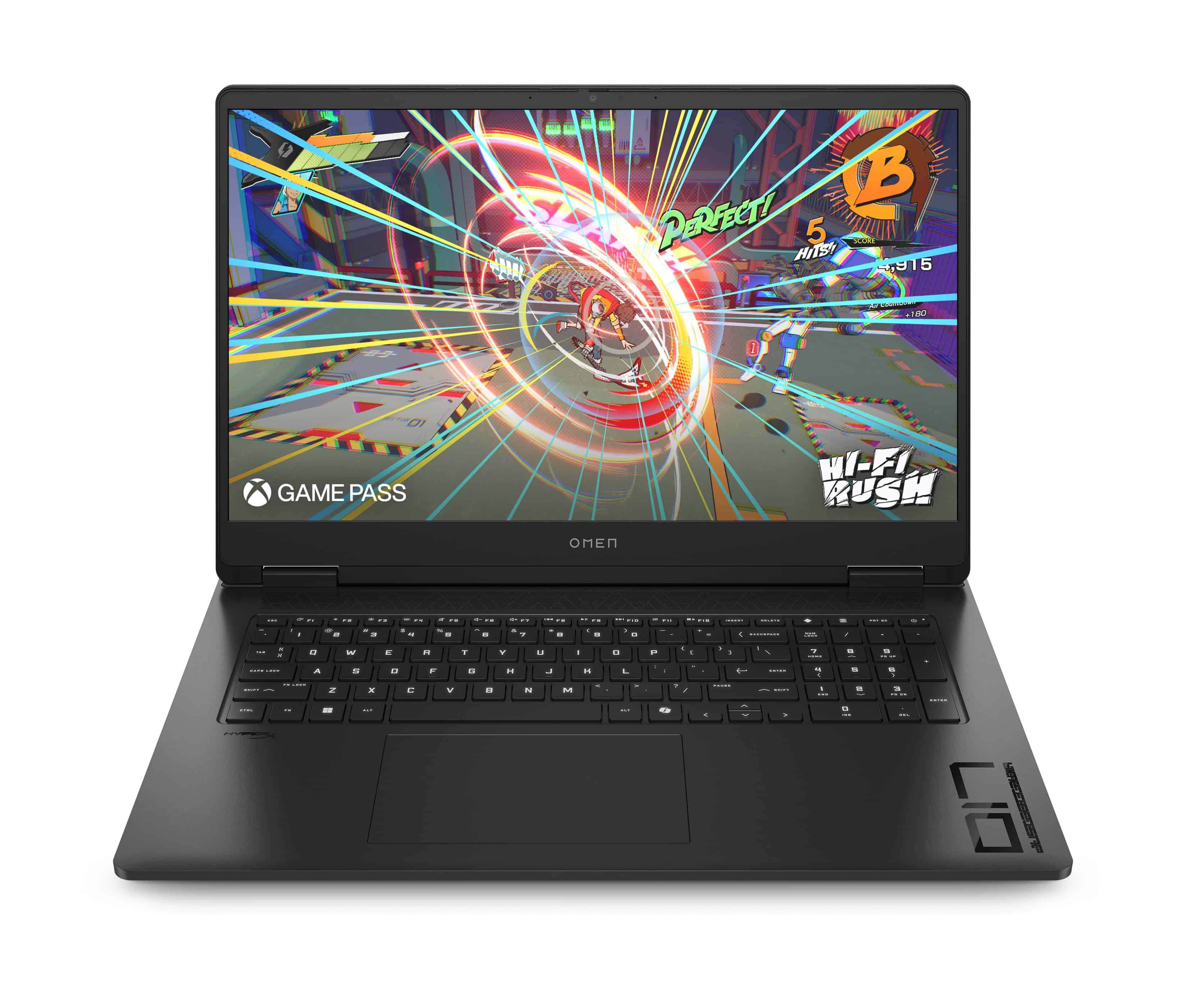 HP OMEN Gaming 17-db1070nd Copilot+ PC AMD Ryzen AI 7 350 Laptop 43,9 cm (17.3") Quad HD 24 GB DDR5-SDRAM 1 TB SSD NVIDIA GeForce RTX 5070 Wi-Fi 6 (802.11ax) Windows 11 Home Zwart (C2XV0EA#ABH) thumbnail