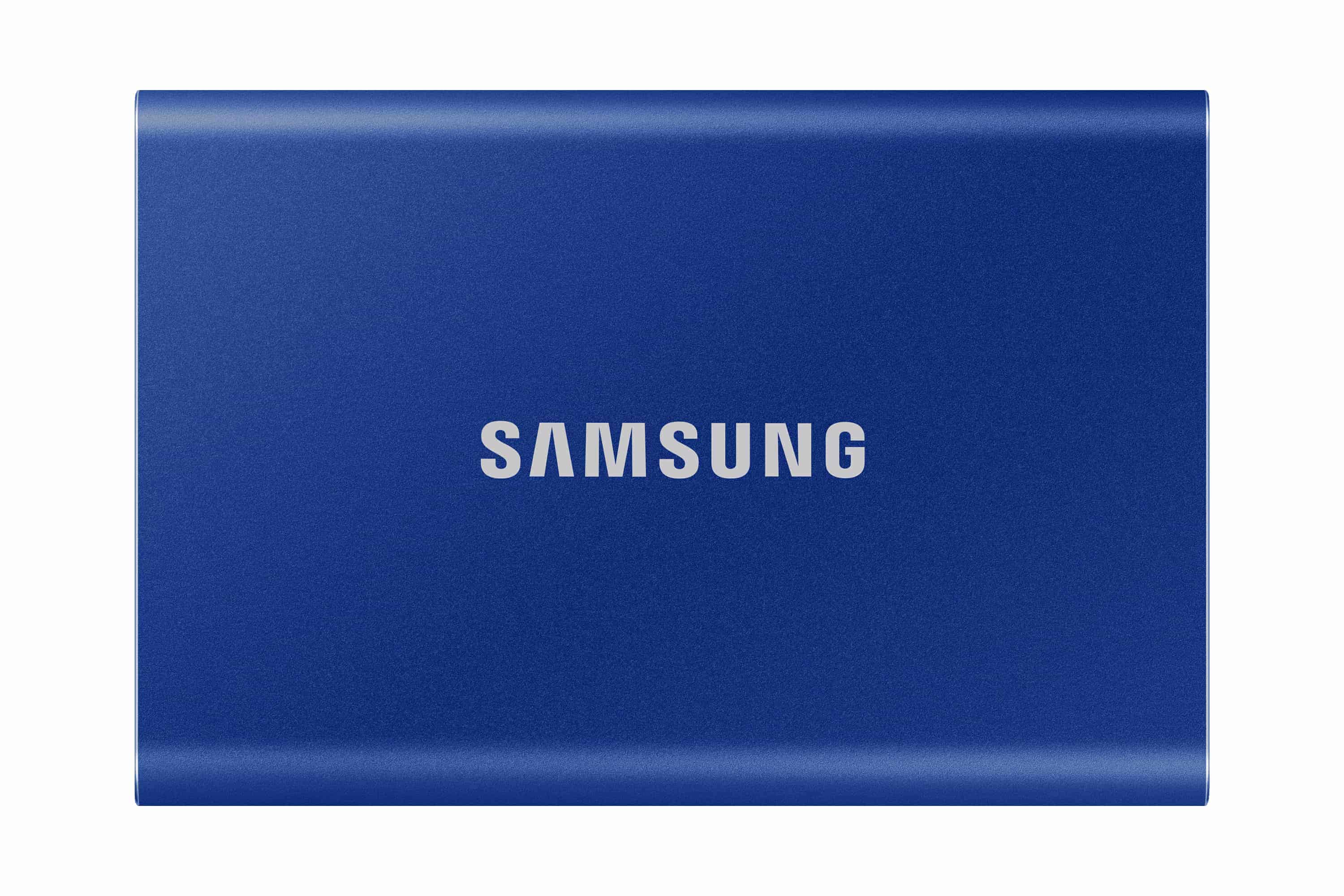 Samsung Portable SSD T7 2000 GB Blauw (MU-PC2T0H/WW) thumbnail