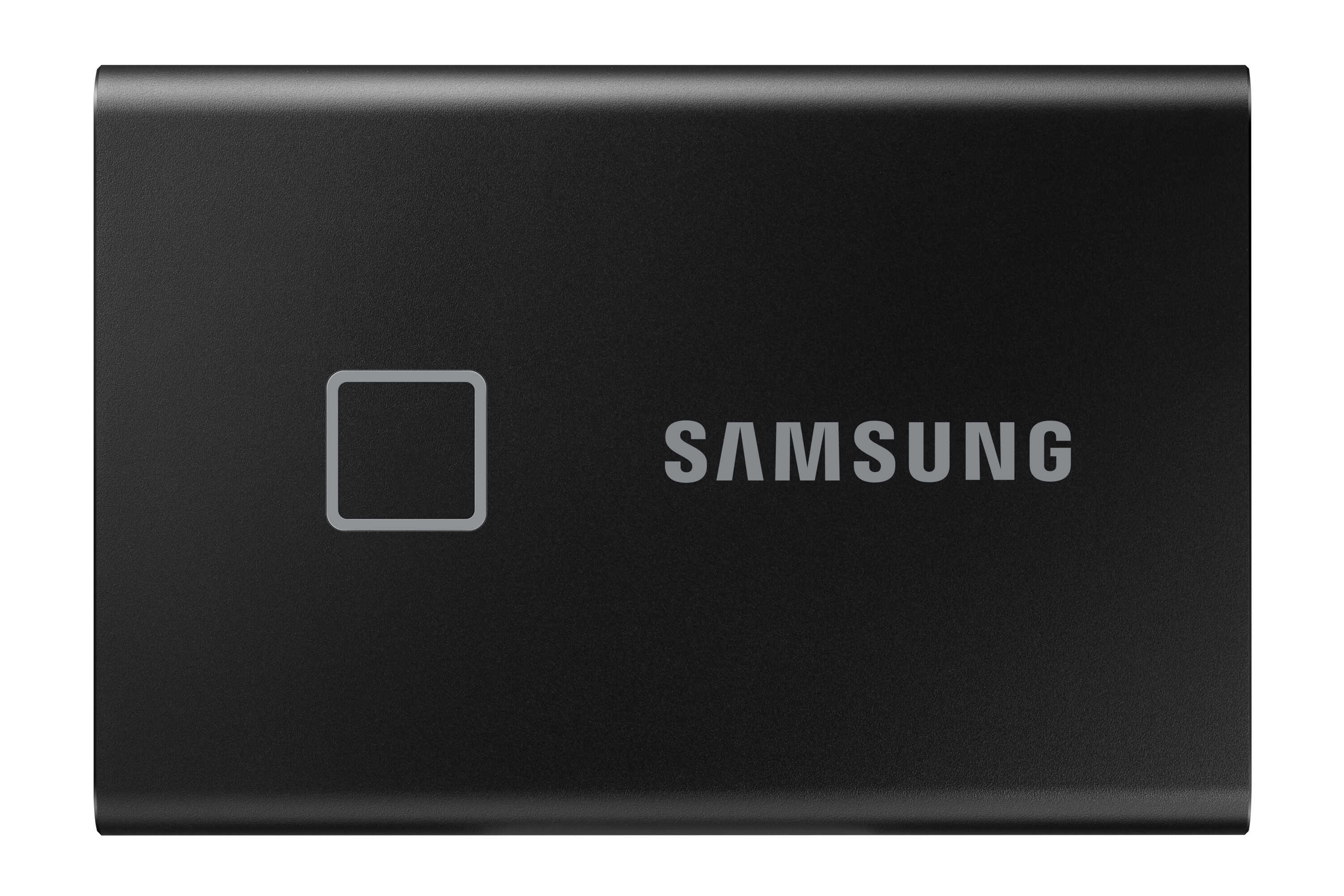 Samsung MU-PC2T0K, T7 Touch, 2000 GB, USB Type-C, 3.2 Gen 2 (3.1 Gen 2), 1050 MB/s, Wachtwoordbeveiliging, Zwart (MU-PC2T0K/WW) thumbnail