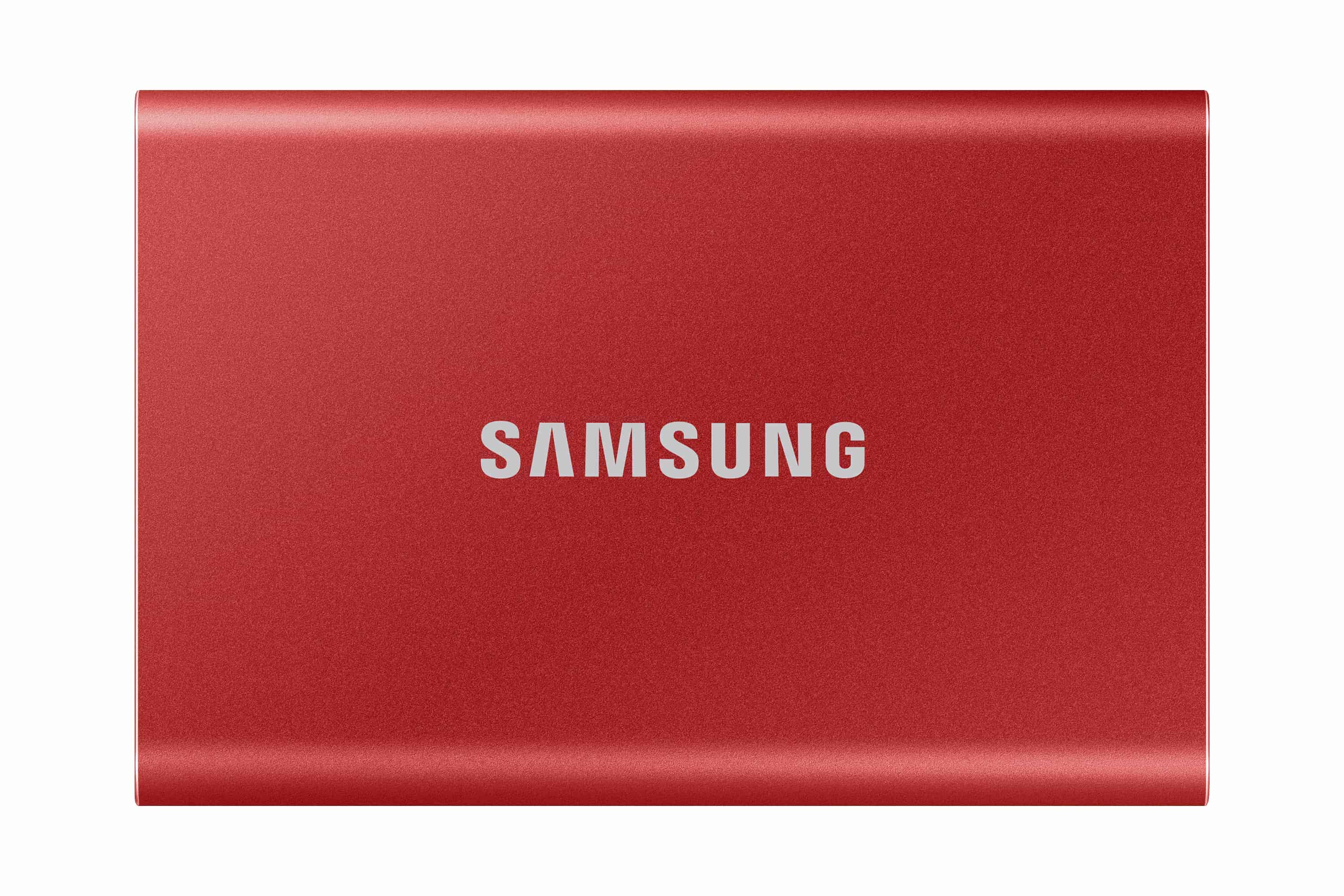 Samsung Portable SSD T7 2000 GB Rood (MU-PC2T0R/WW) thumbnail