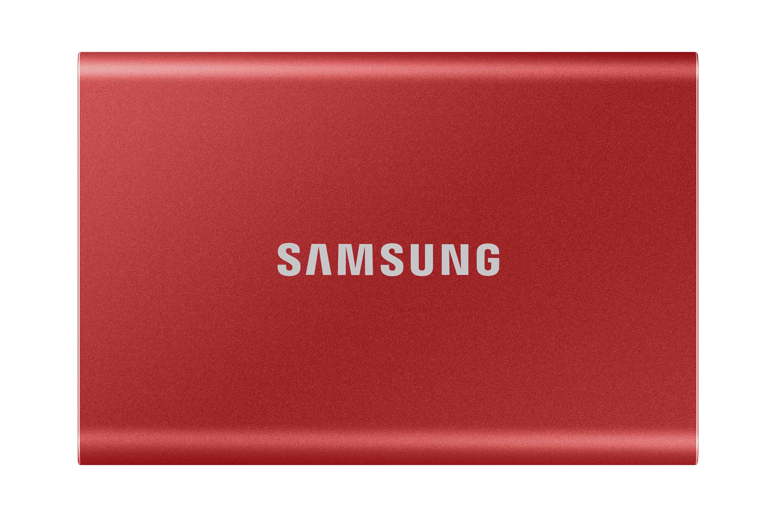 Samsung Portable SSD T7 2 TB USB Type-C 3.2 Gen 2 (3.1 Gen 2) Rood (MU-PC2T0R/WW) thumbnail