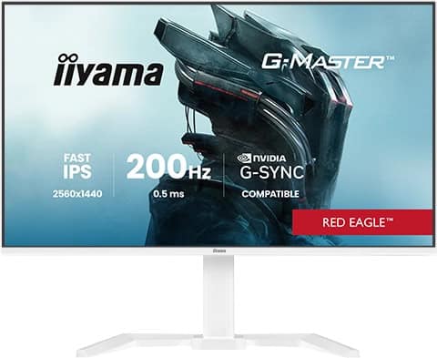 iiyama G-MASTER GB2771QSU-W1 computer monitor 68,6 cm (27") 2560 x 1440 Pixels Wide Quad HD Wit (GB2771QSU-W1) thumbnail
