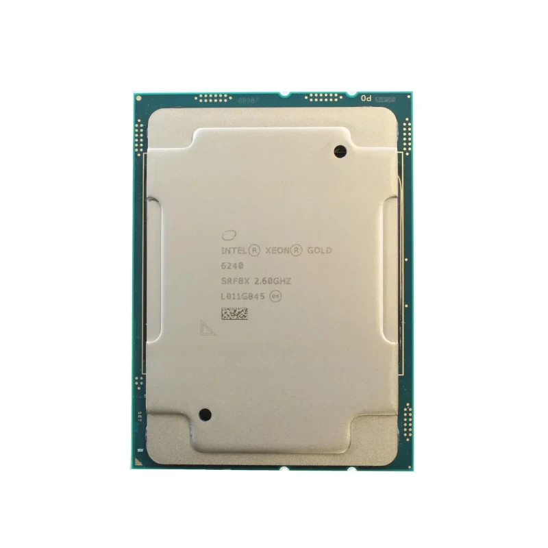 Intel Xeon Gold 6240 CD8069504194001 Processor - Octadeca Core (18 Core) - 2.60 GHz - 24.75 MB - 64 Bit Processing - 3.90 GHz Ov (CD8069504194001) thumbnail