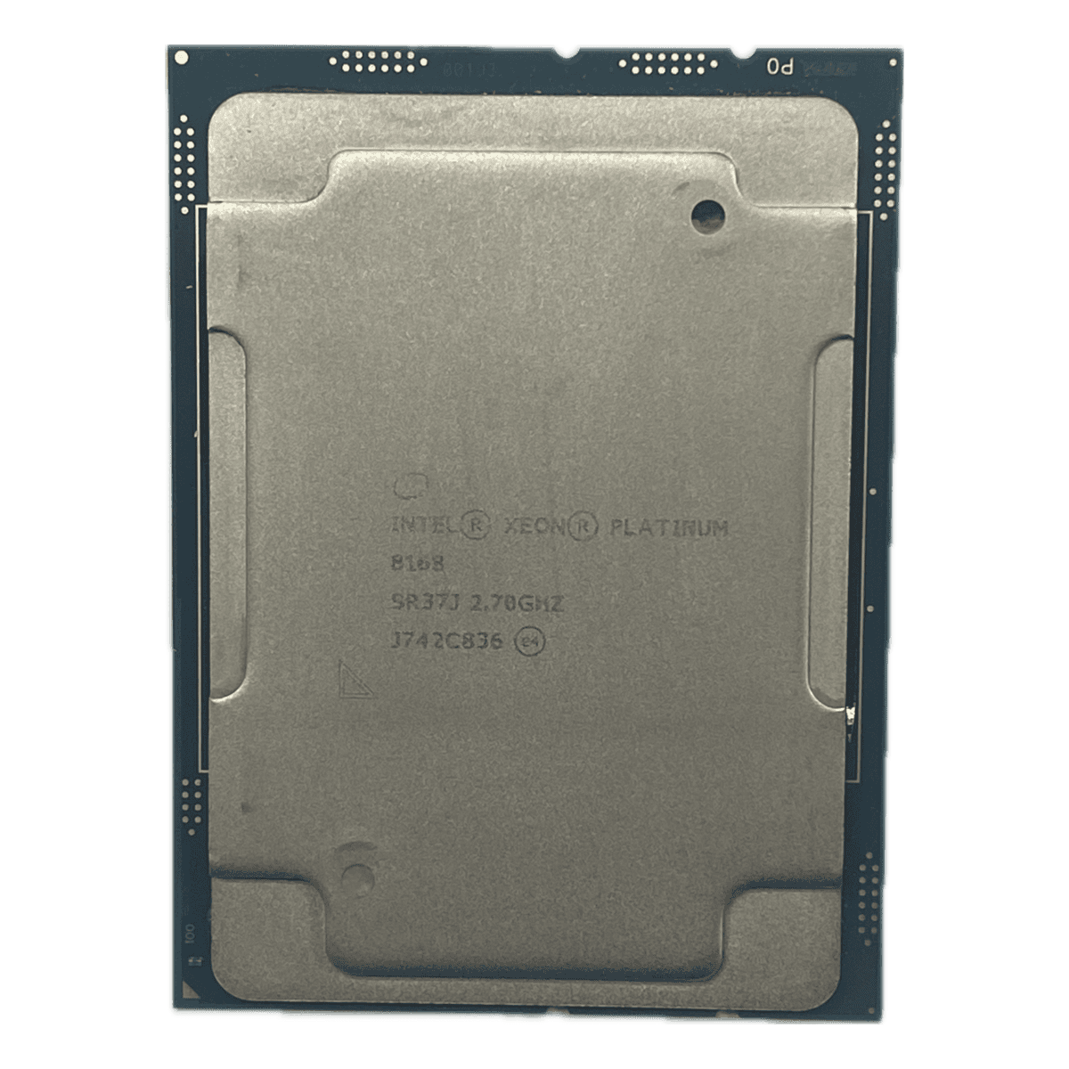 INTEL XEON 24 CORE CPU PLATINUM 8168 33MB 2.70GHZ 205W (2666) (SR37J) thumbnail