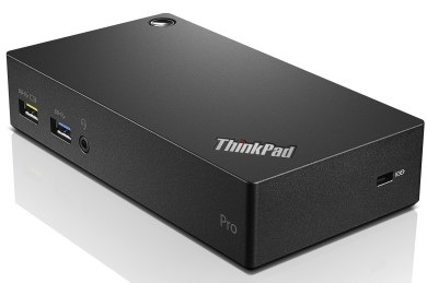 Lenovo ThinkPad USB 3.0 Pro Dock EU Bedraad USB 3.2 Gen 1 (3.1 Gen 1) Type-A Zwart (FRU03X6897) thumbnail