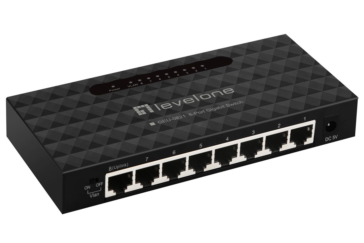 LevelOne GEL-1061 - Switch - managed - 8 x 10/100/1000 + 2 x SFP (GEL-1061NEUEVERSION) thumbnail