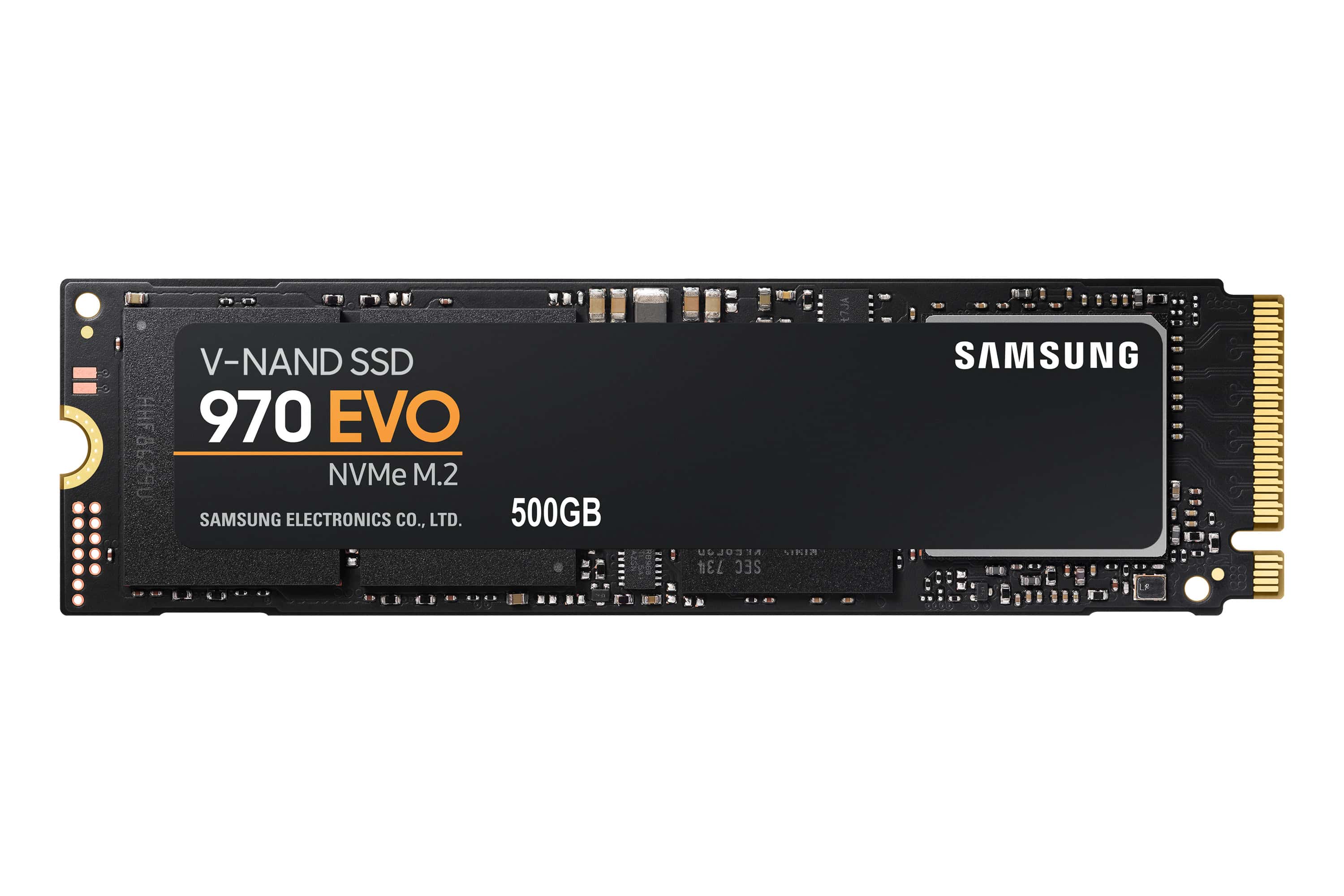 Samsung 970 EVO 500 GB M.2 PCI Express 3.0 NVMe V-NAND MLC (MZ-V7E500BW) thumbnail