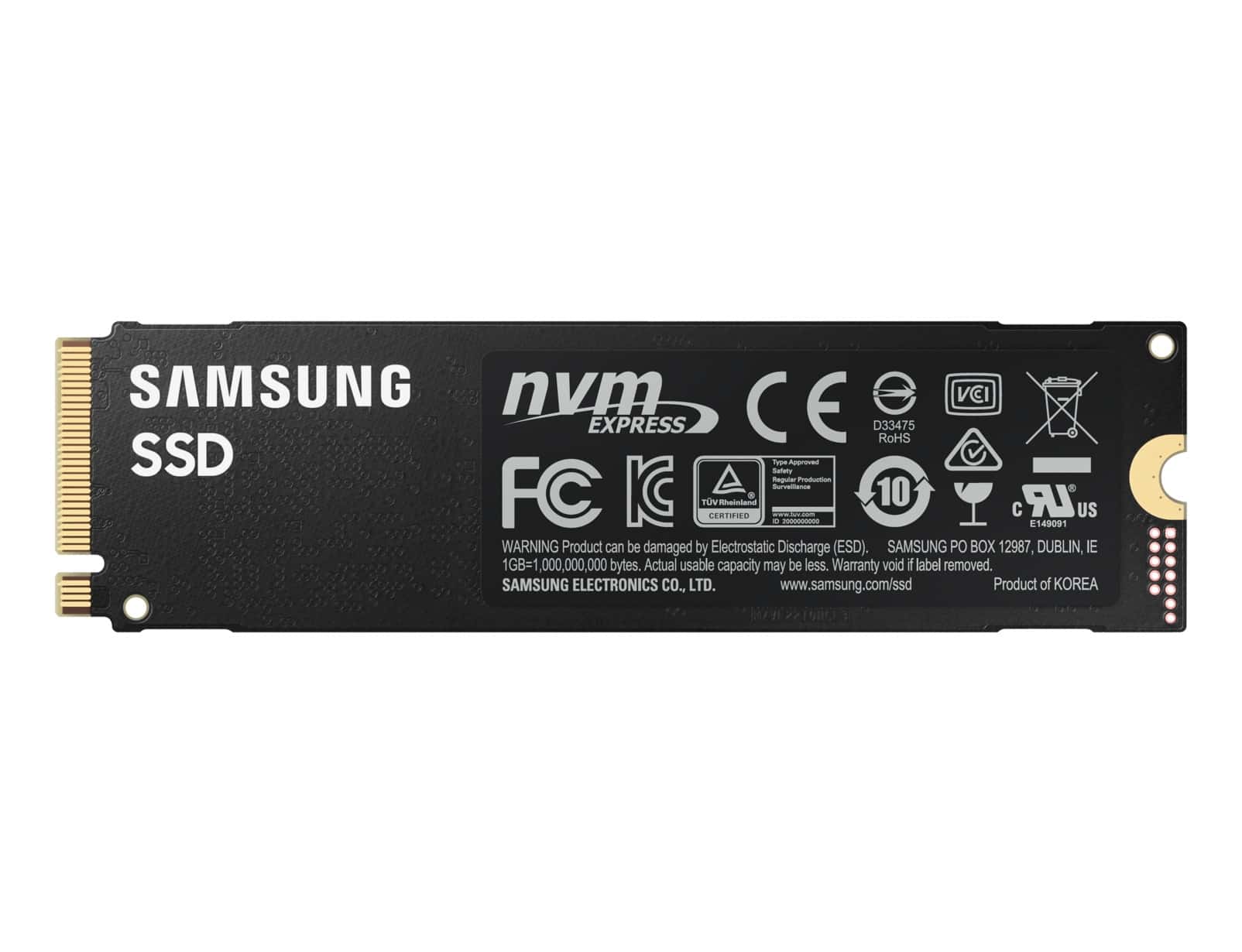 Samsung 980 PRO M.2 1000 GB PCI Express 4.0 V-NAND MLC NVMe (MZ-V8P1T0BW) thumbnail