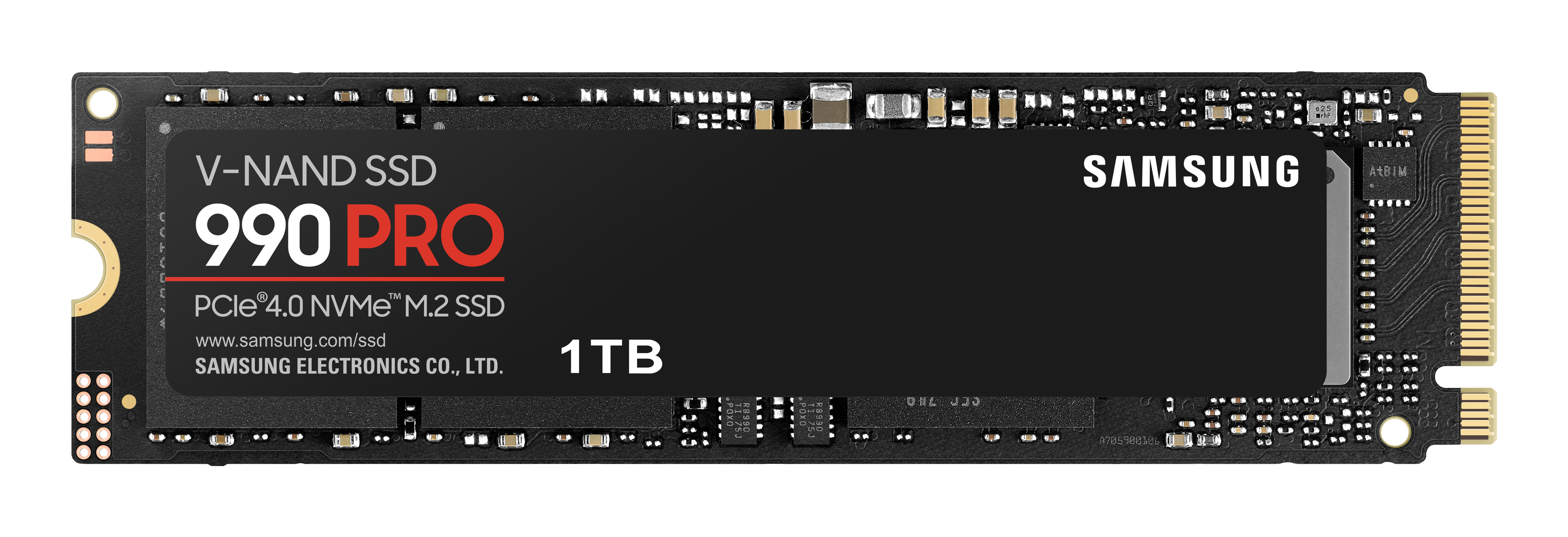 Samsung 990 PRO 1 TB M.2 PCI Express 4.0 NVMe V-NAND MLC (MZ-V9P1T0BW) thumbnail