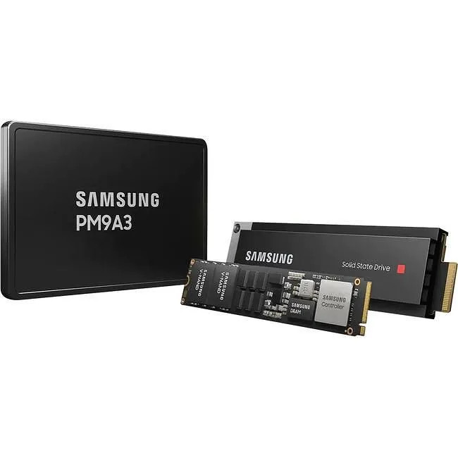 Samsung Ent. M.2   1.9TB Samsung PM9A3 NVMe PCIe 4.0 x 4 bulk (MZ1L21T9HCLS-00A07) thumbnail