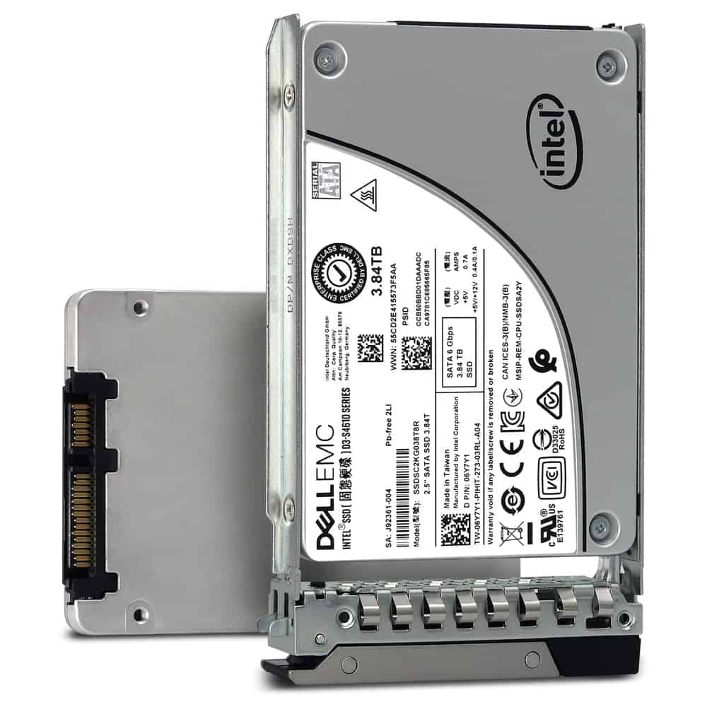 Dell 3.84TB Solid State Drive SATA (345-BBDK-RFB) thumbnail