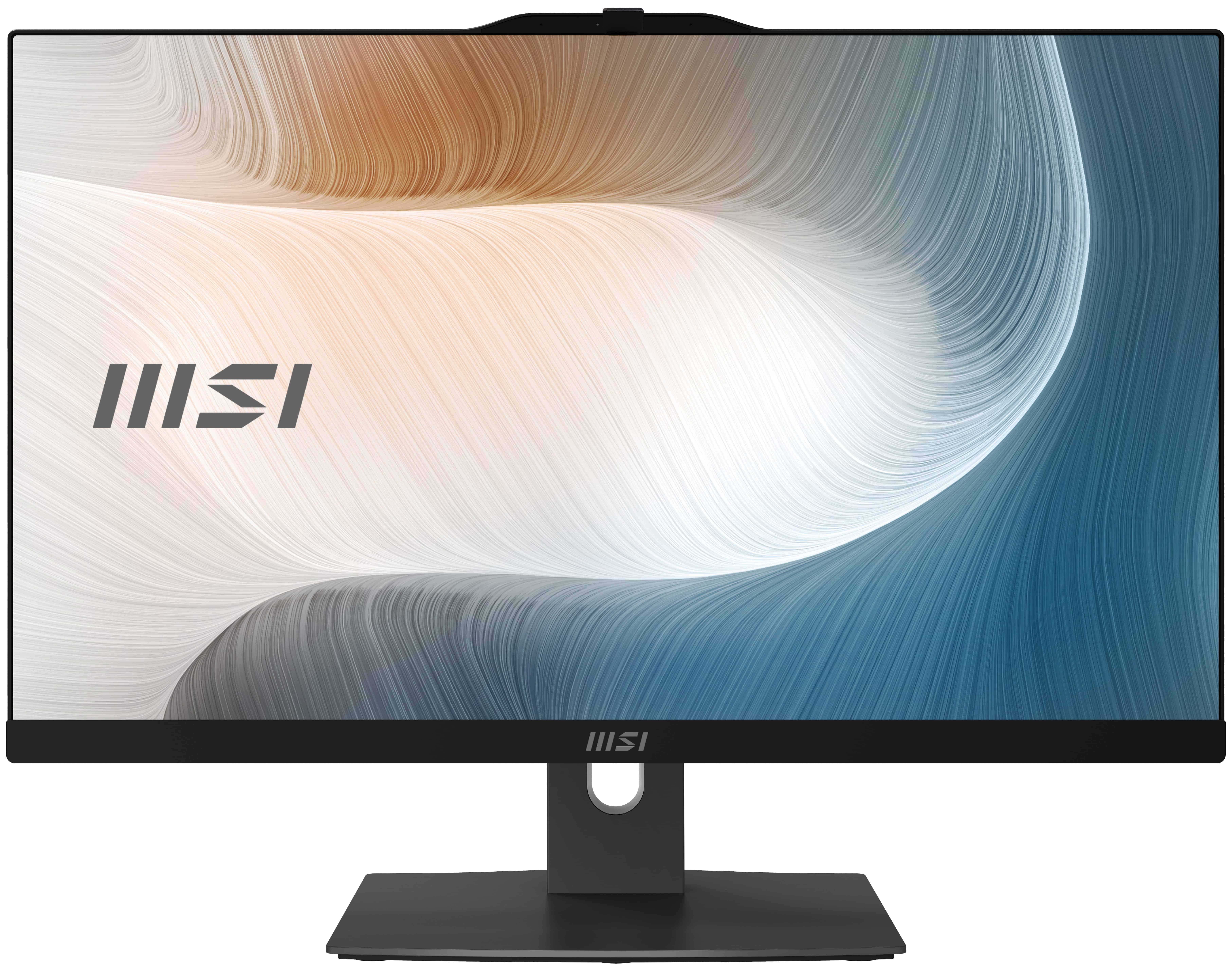 MSI Modern AM242P 1M-1223EU All-in-One PC/workstation Intel Core 5 120U 60,5 cm (23.8") 1920 x 1080 Pixels Alles-in-één-pc 8 GB DDR5-SDRAM 512 GB SSD Windows 11 Pro Wi-Fi 6E (802.11ax) Zwart (MODERN AM242P 1M-1223EU) thumbnail
