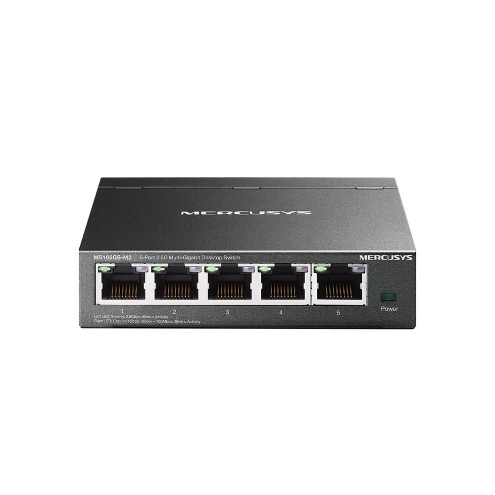 TP-LINK Mercusys MS105GS-M2 2.5G Multi-Gigabit Desktop Switch - Switch (MS105GS-M2) (MS105GS-M2) thumbnail