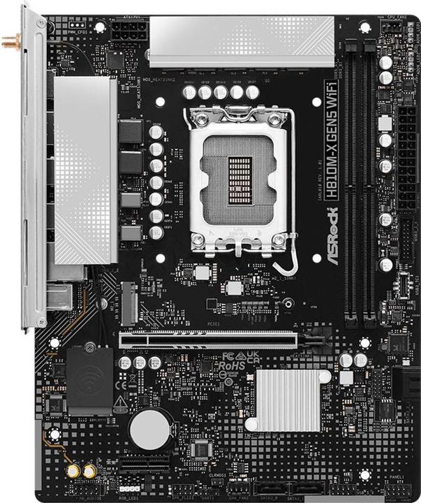 ASROCK H810M-X GEN5 WiFi DDR5 Intel S1851 90-MXBU80-A0UAYZ retail (90-MXBU80-A0UAYZ) thumbnail